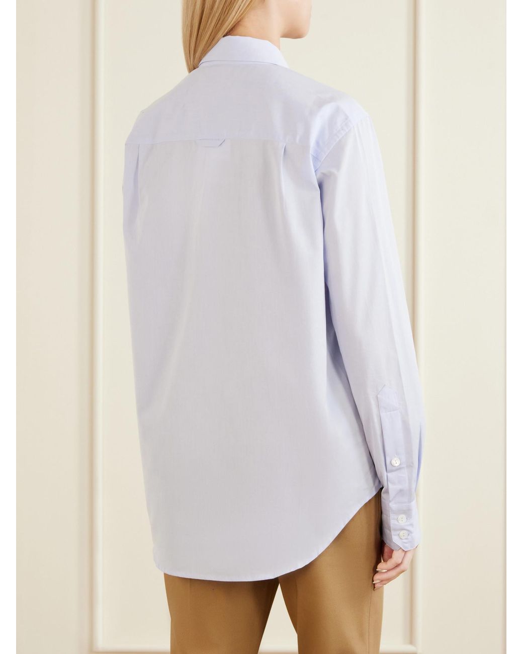 Maria McManus White Organic Cotton-Poplin Shirt