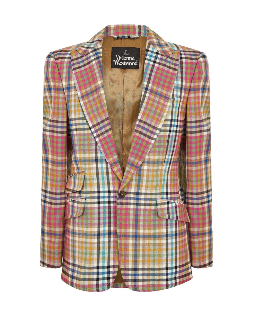 Vivienne Westwood Multicolor Single-Breasted Blazer for men
