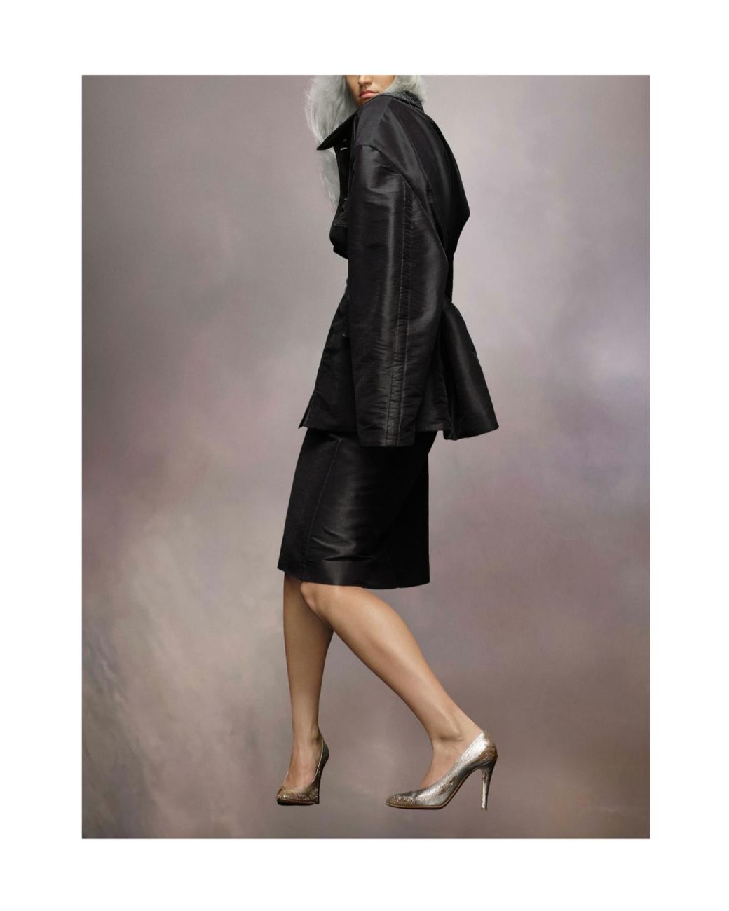 Maison Margiela Black Long-Sleeved Buttoned Jacket