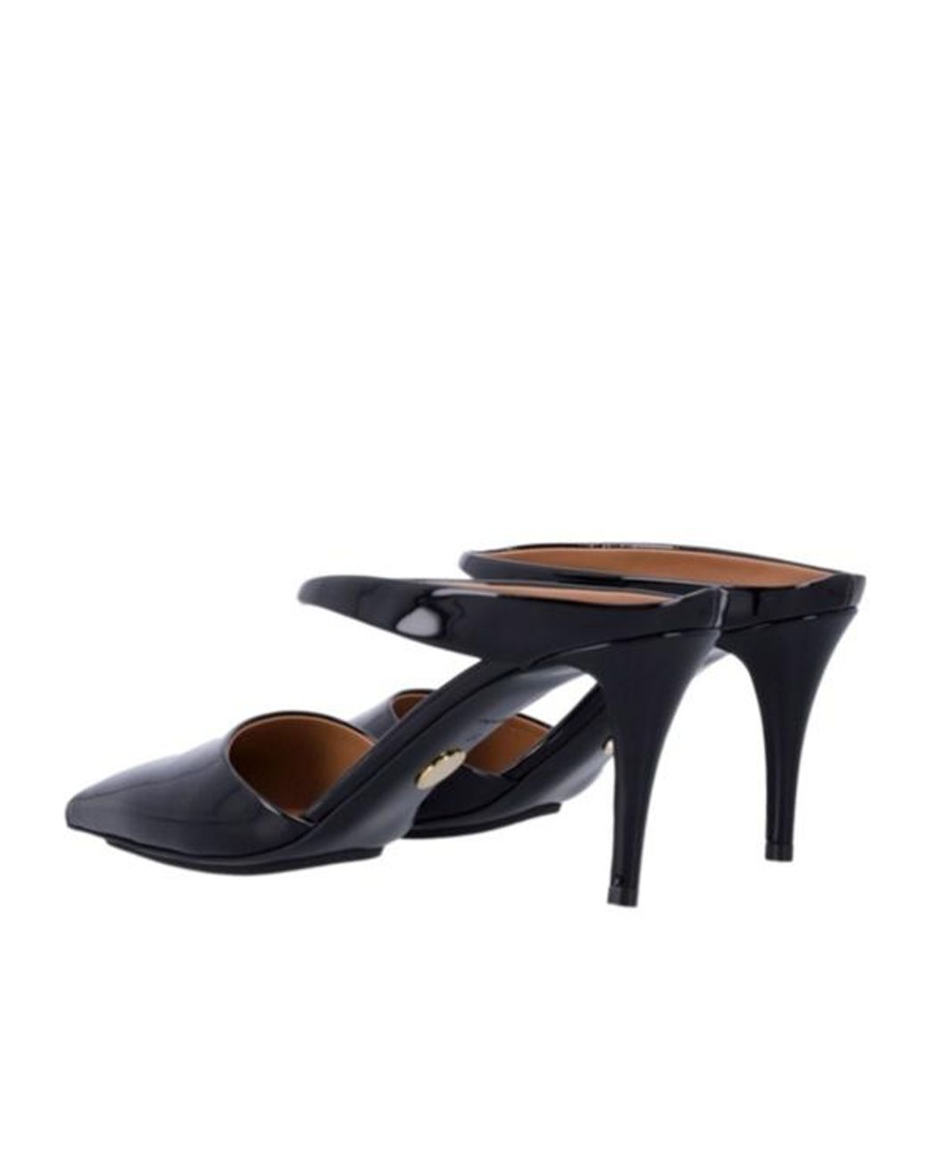 Stella McCartney Blue Strappy Pointed-Toe Mules
