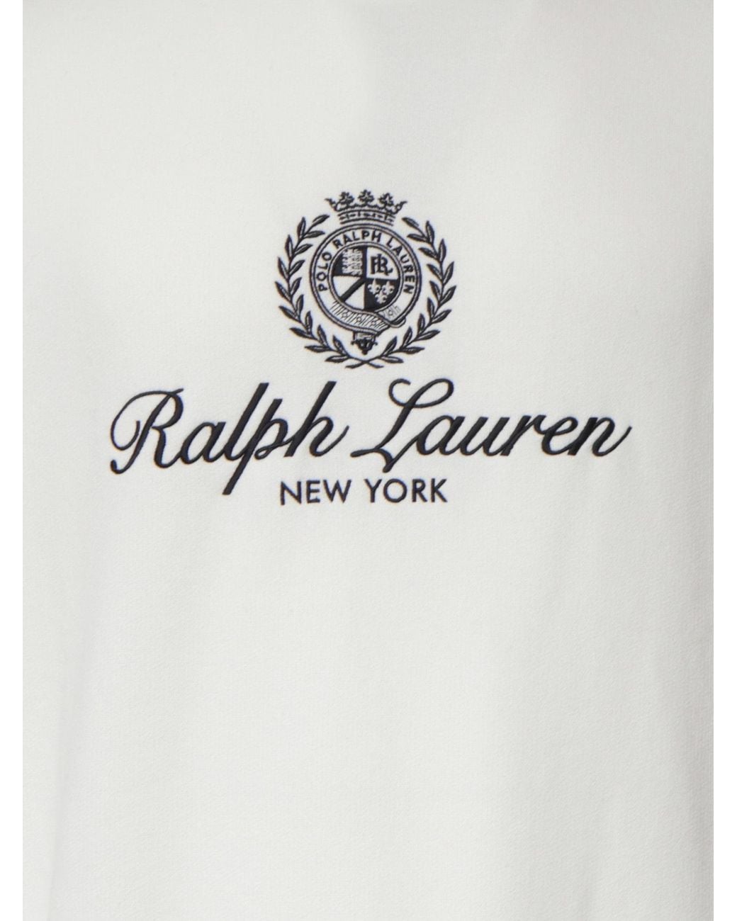 Polo Ralph Lauren White Long-Sleeve Sweatshirt for men