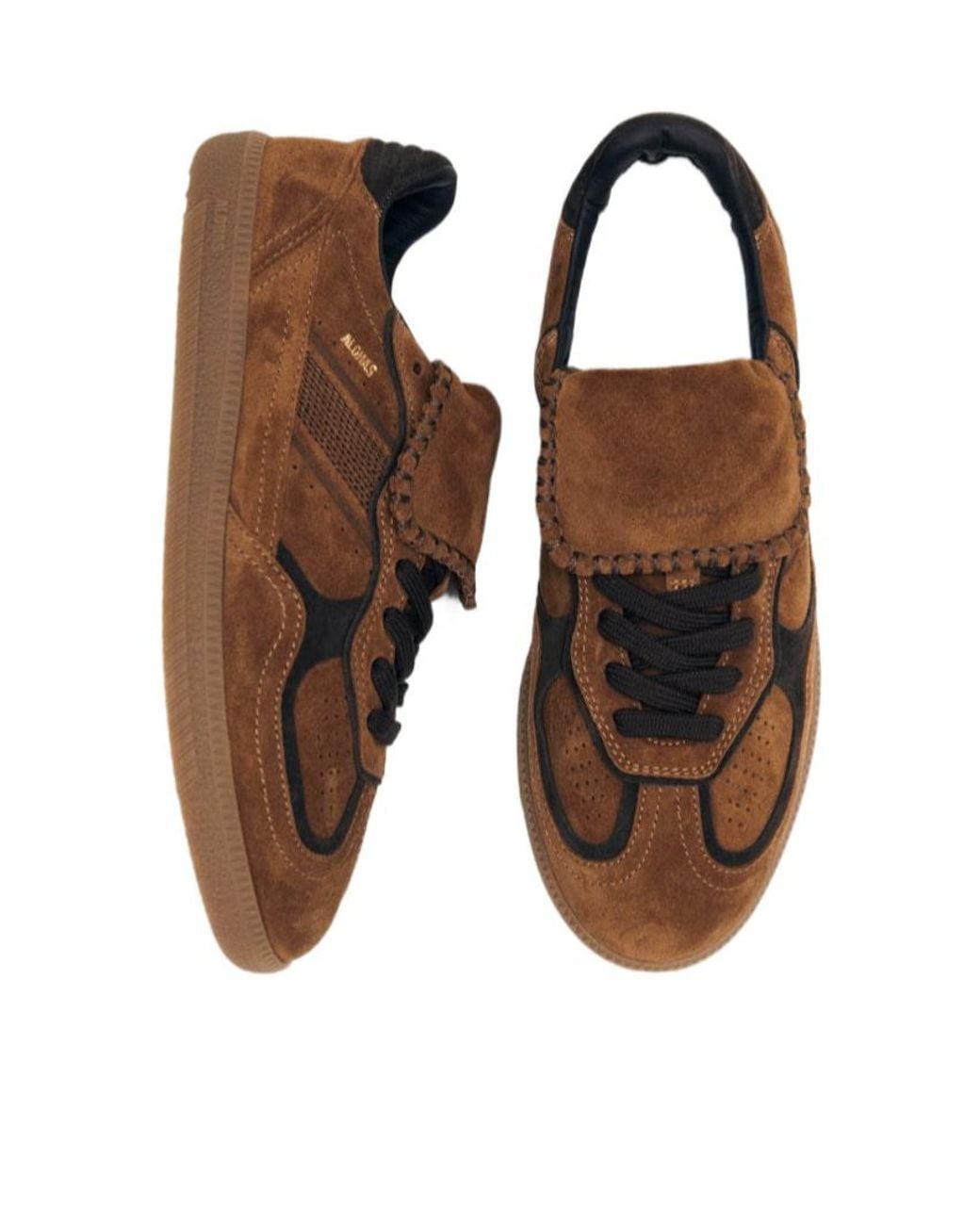Alohas Brown Tb.490 Club Lace-Up Sneakers