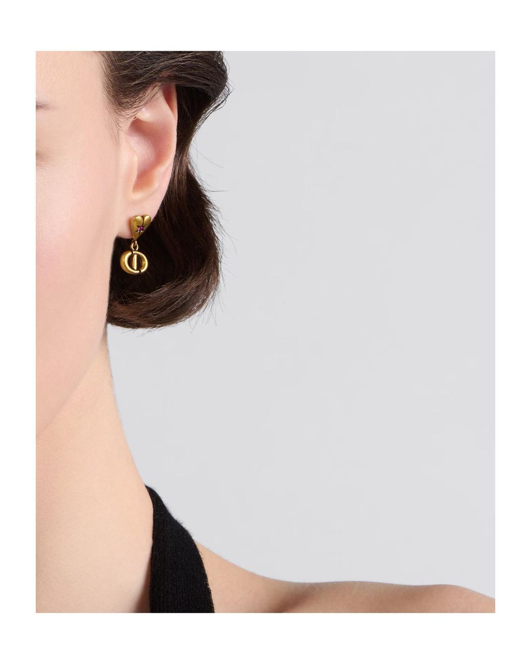 Dior Metallic Lucky Charms Earrings