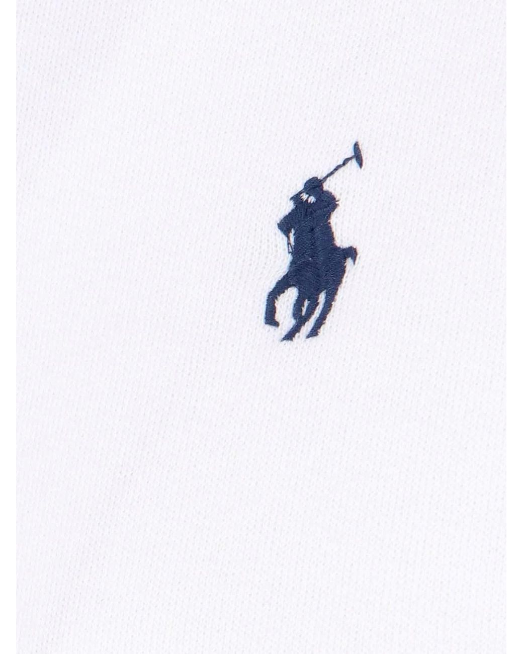 Polo Ralph Lauren White Pony Embroidered Drawstring Hoodie