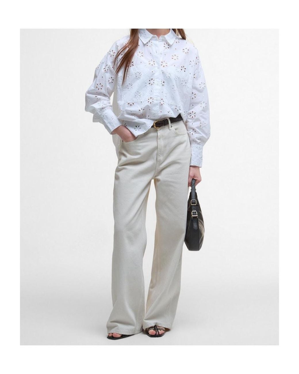 Barbour Gray Melissa Shirt