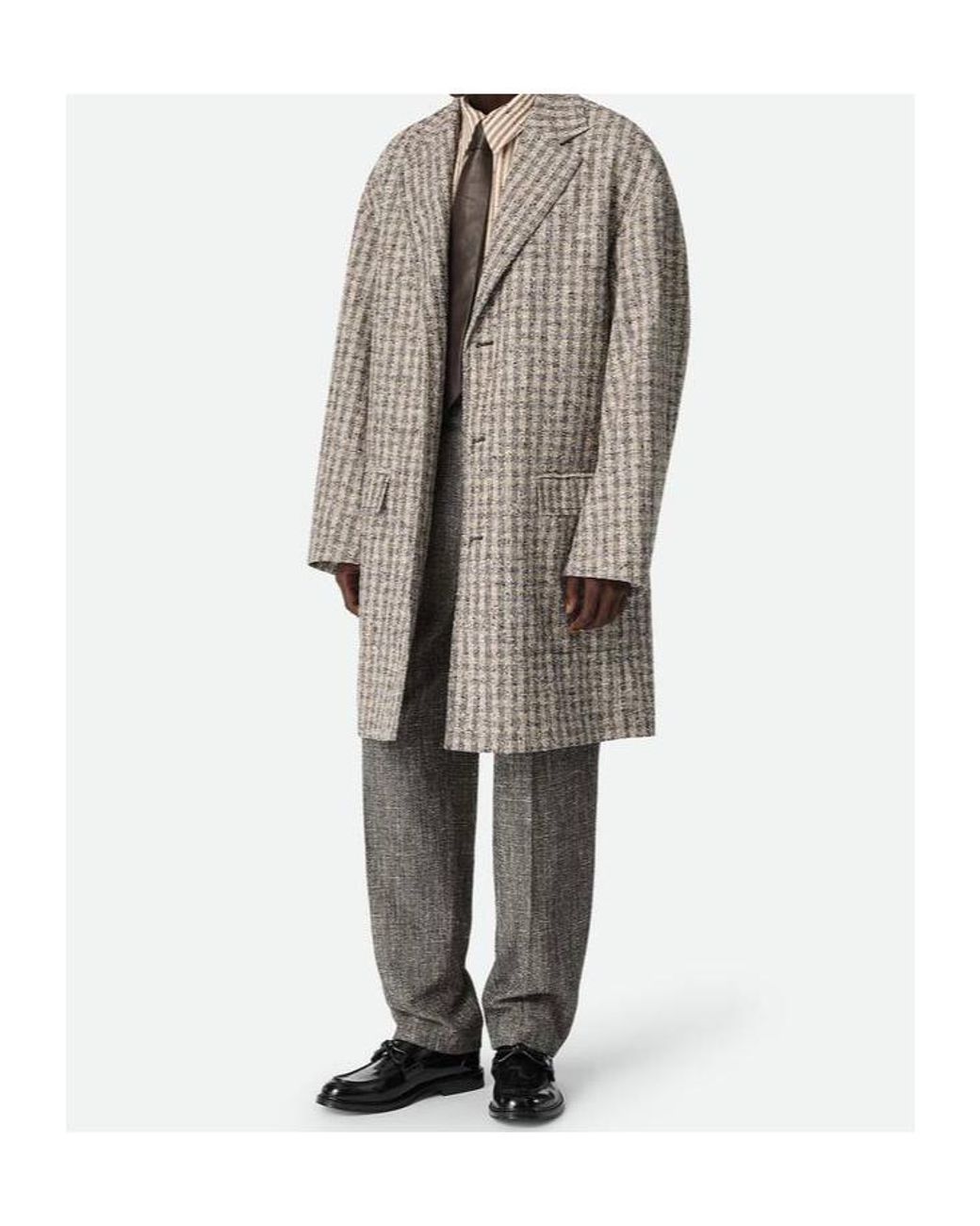 Bottega Veneta Black Astaire Knot Detailed Loafers for men