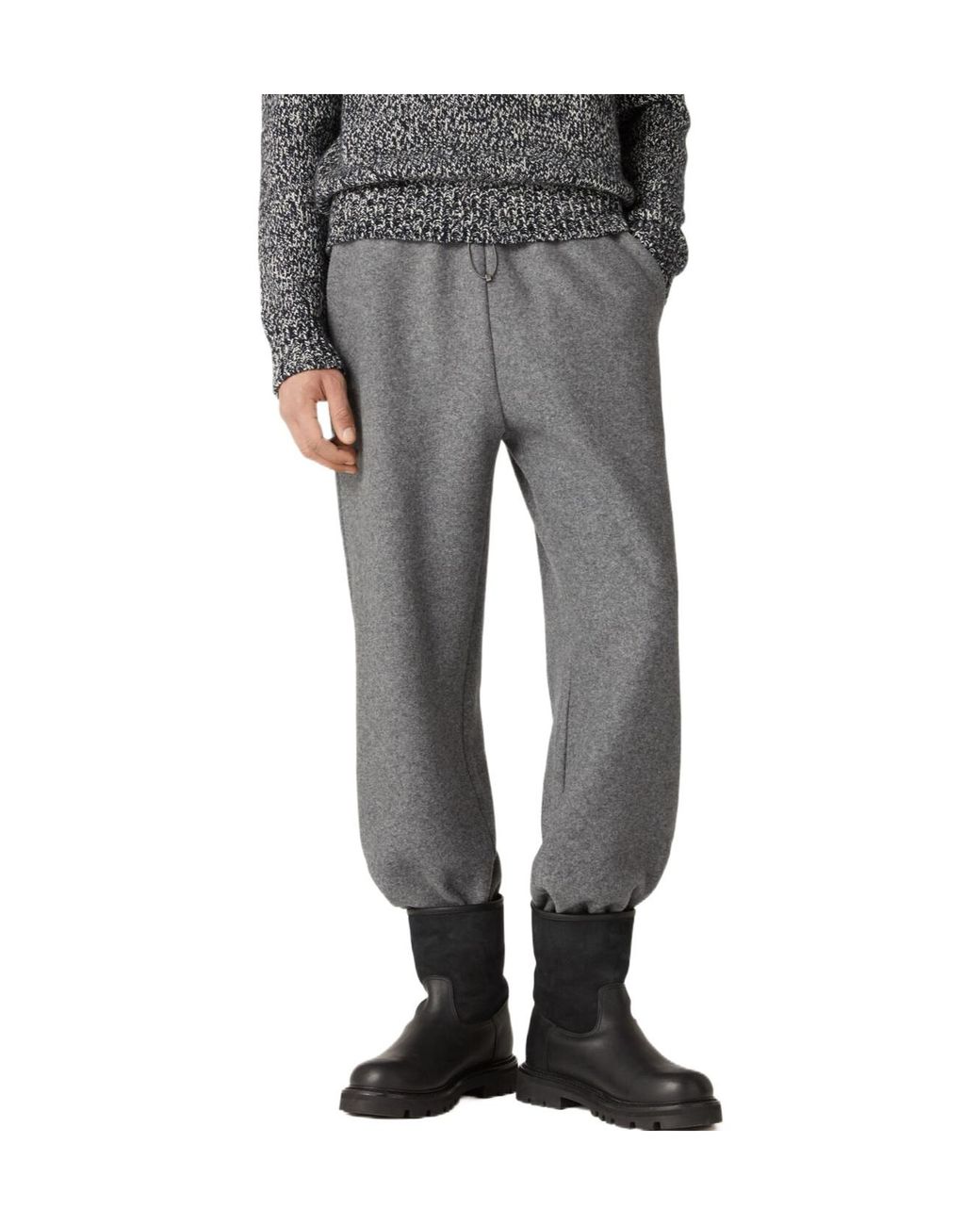 Loro Piana Gray Cevo Pants for men