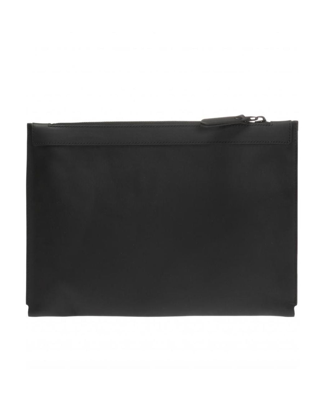 Lanvin Black Logo Clutch for men
