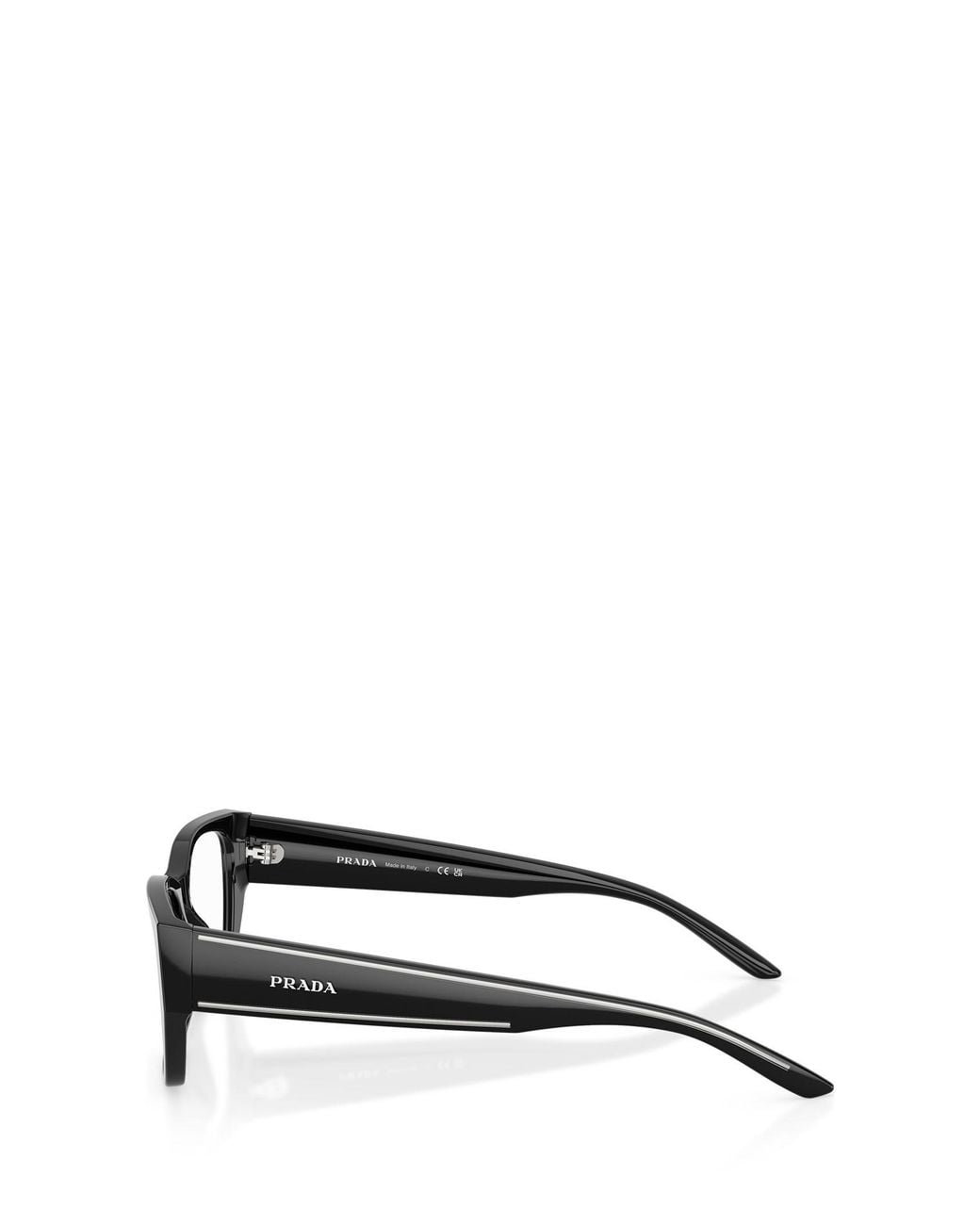 Prada White Full-Rim Frame