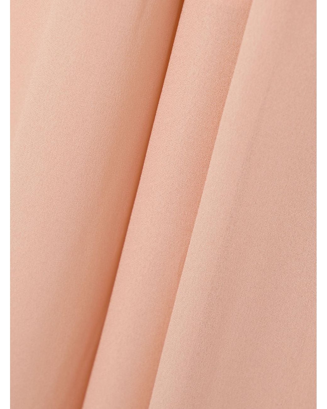 Alaïa Pink Alaïa V-Neck Peplum-Detail Maxi Dress