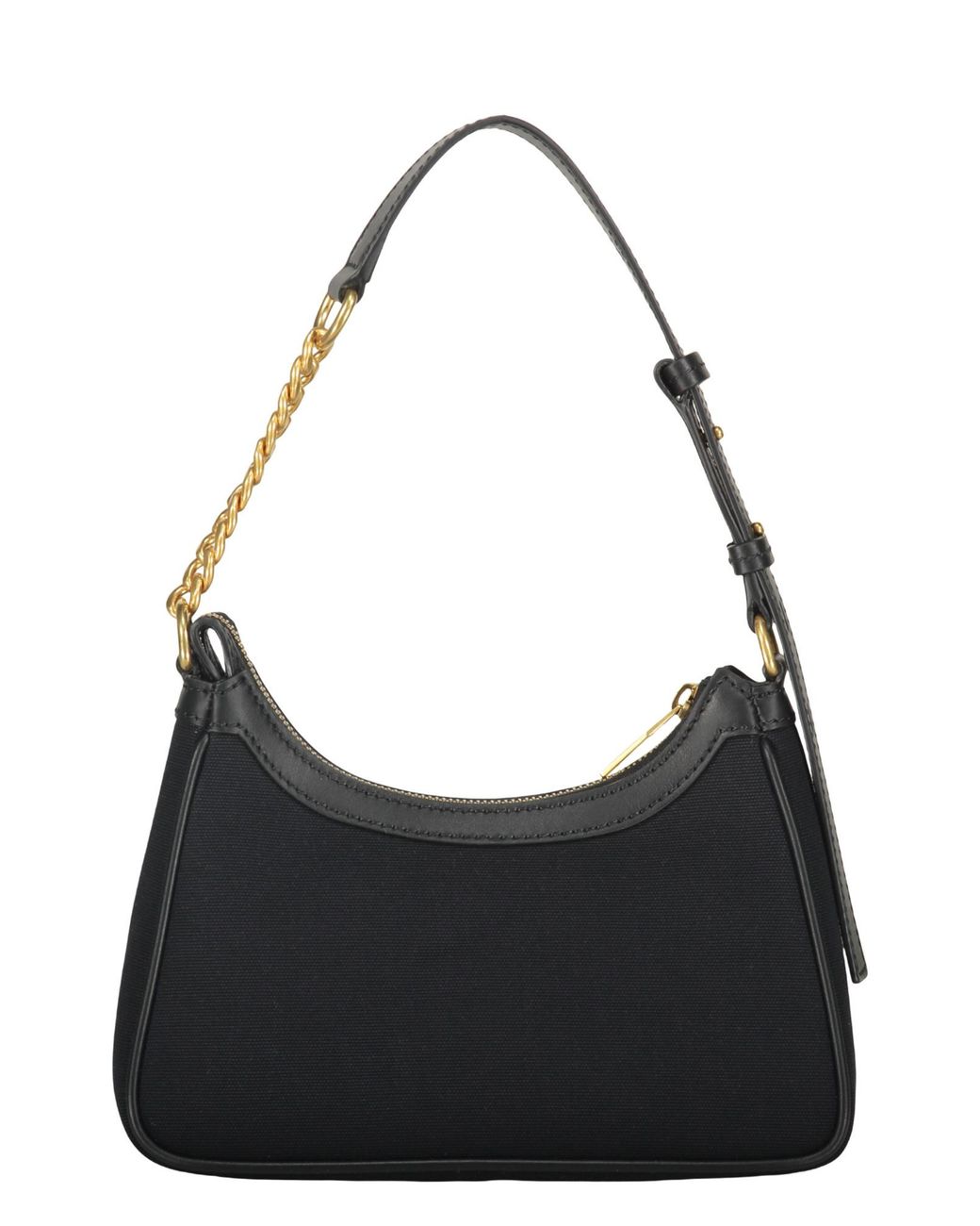 Balmain Black Zip-Up B-Army Shoulder Bag