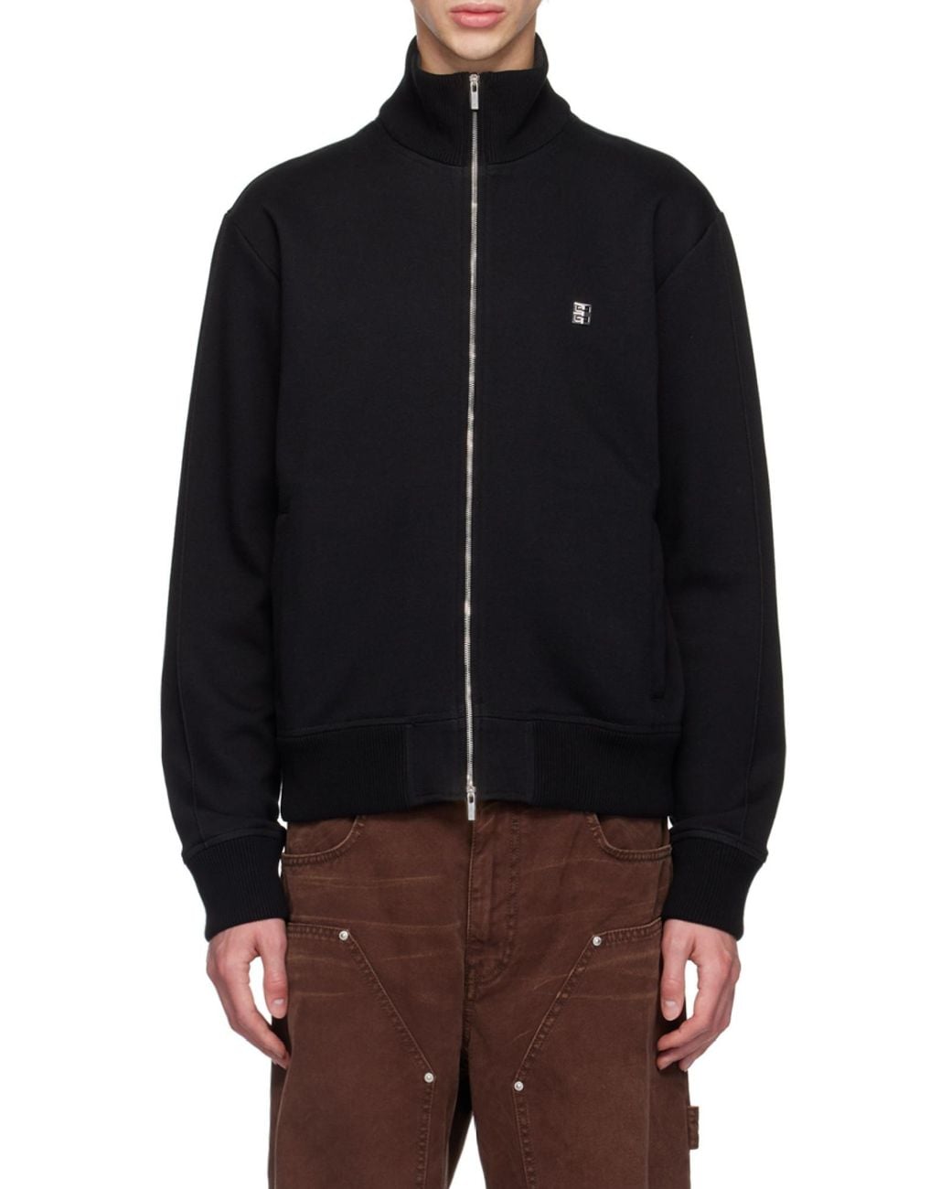 Givenchy Blue 4G Detailed Tracksuit Jacket for men
