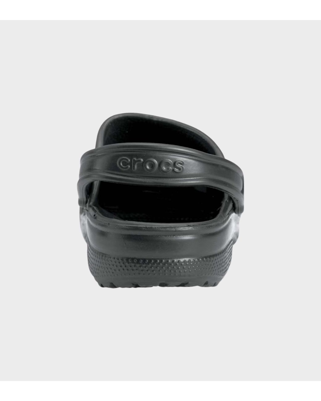 CROCSTM Black Round-Toe for men