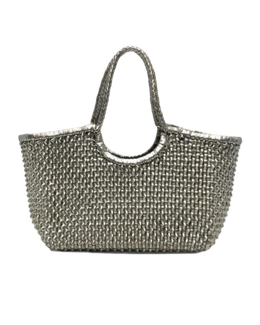 Dragon Diffusion Gray Double-Handle Handbag