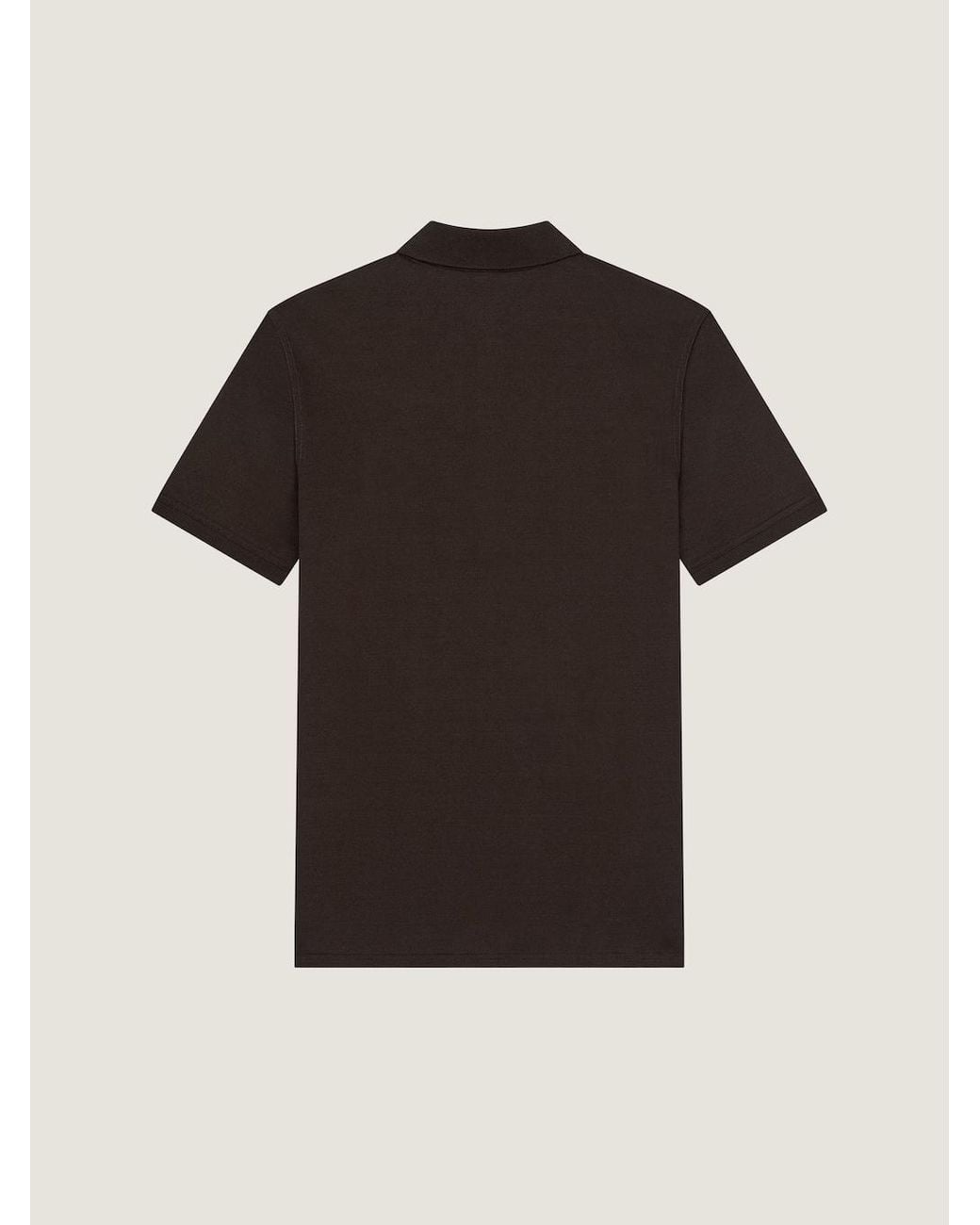 Givenchy Black Logo Patch Polo Shirt for men