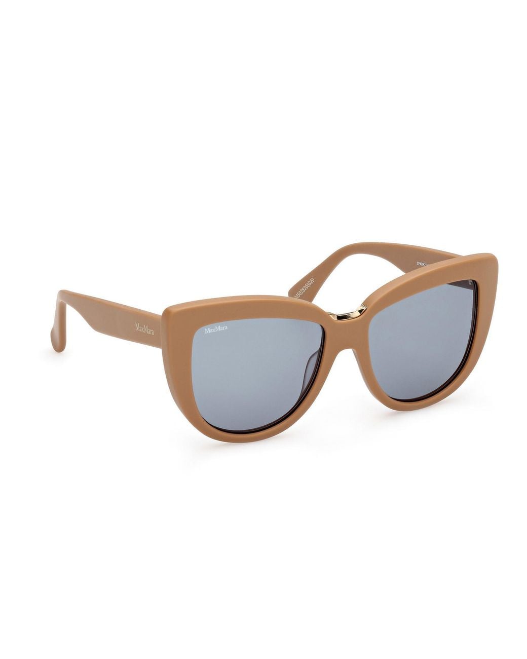 Max Mara White Full-Frame Sunglasses