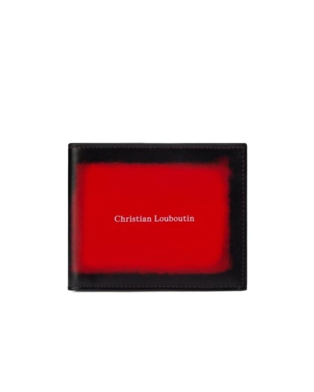 Christian Louboutin Red Gradient Bifold Wallet for men