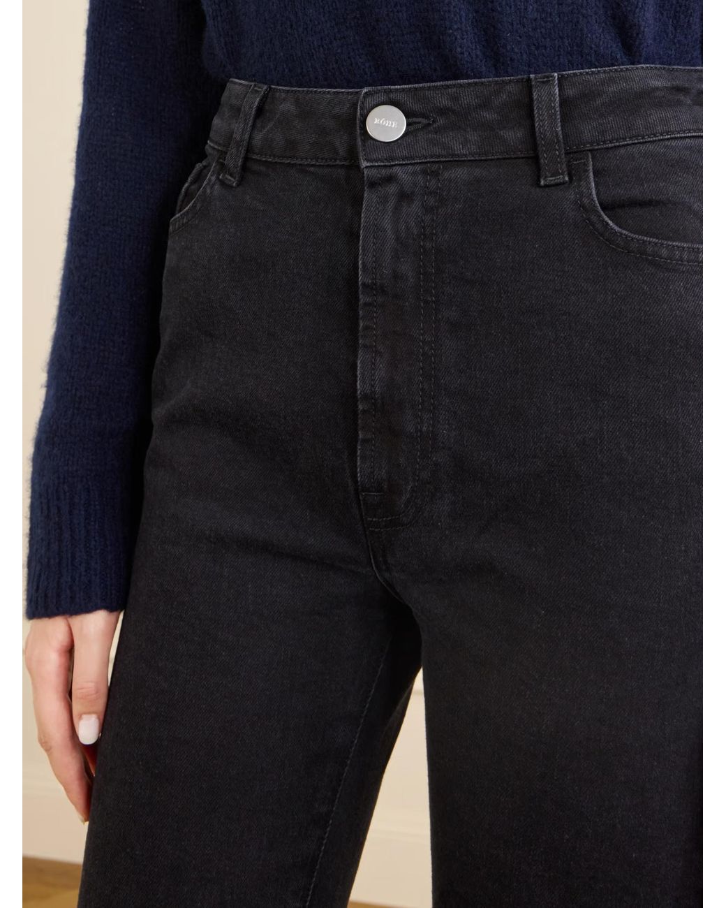 Rohe Blue Belt Loop Jeans