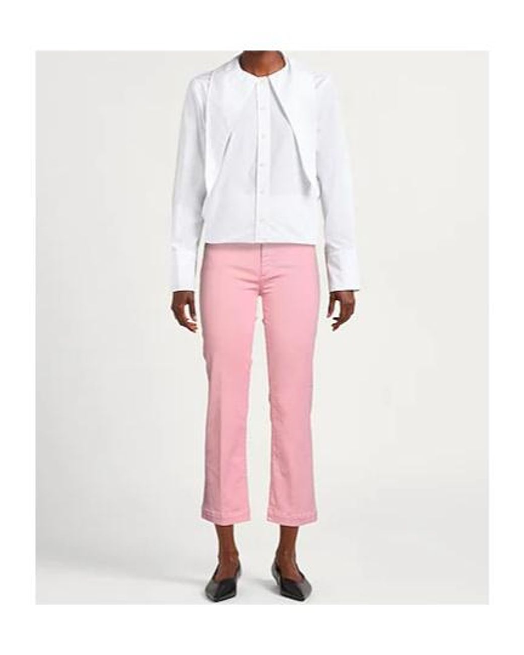 Sportmax Pink Denim Trousers