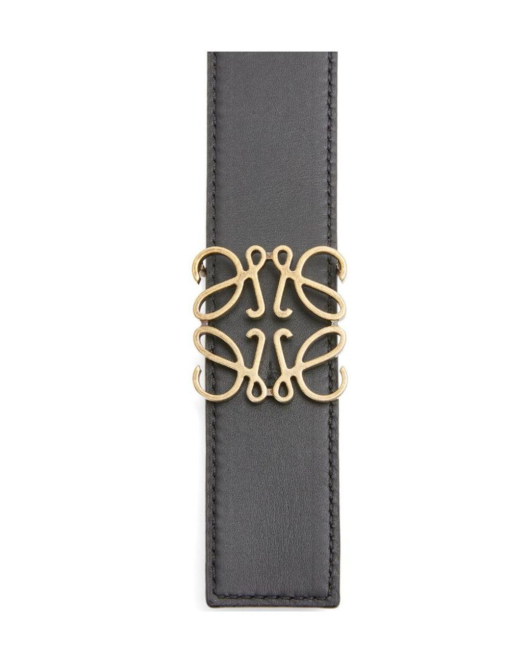 Loewe White Reversible Anagram Belt for men