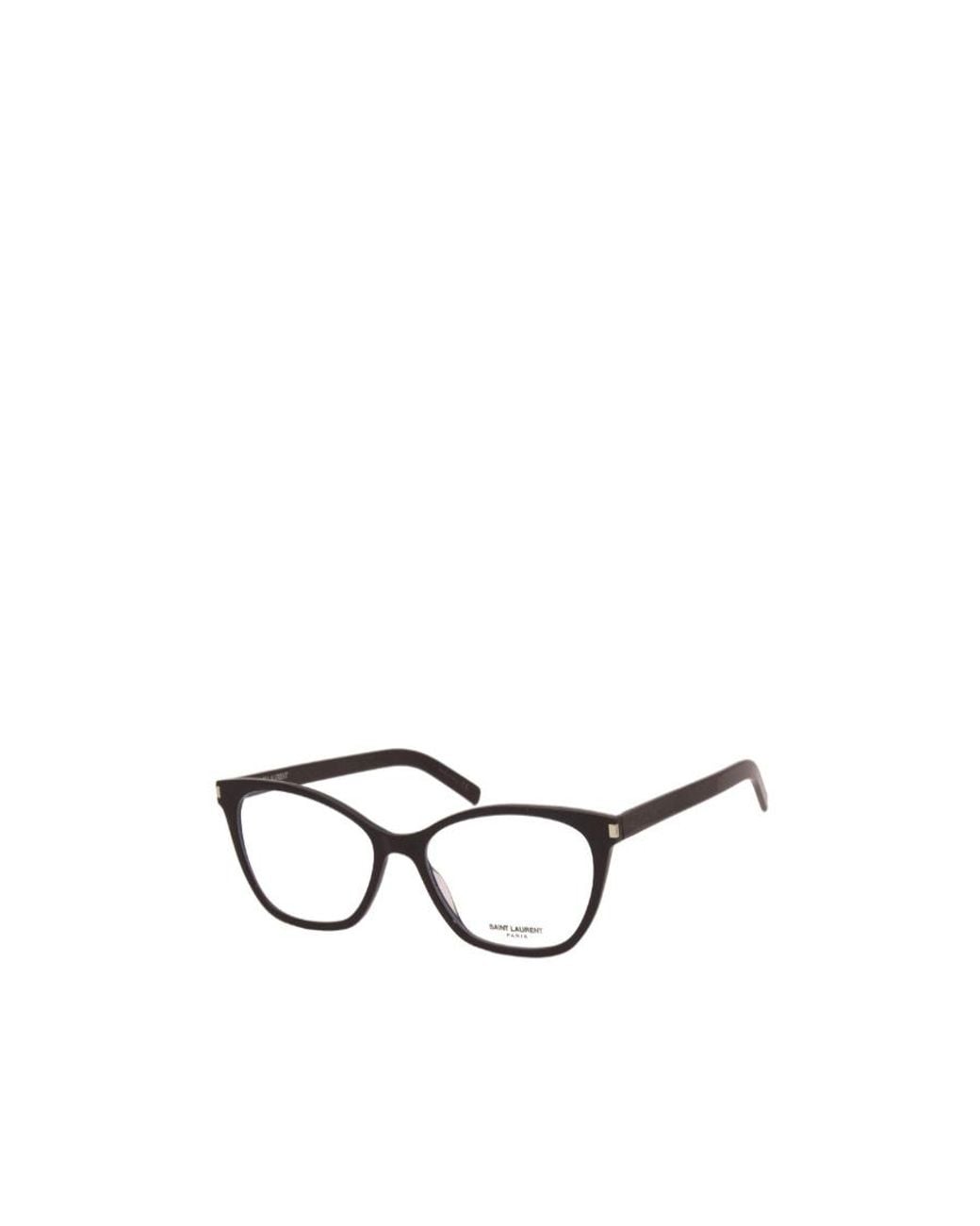 Saint Laurent White Logo Flat Mirror