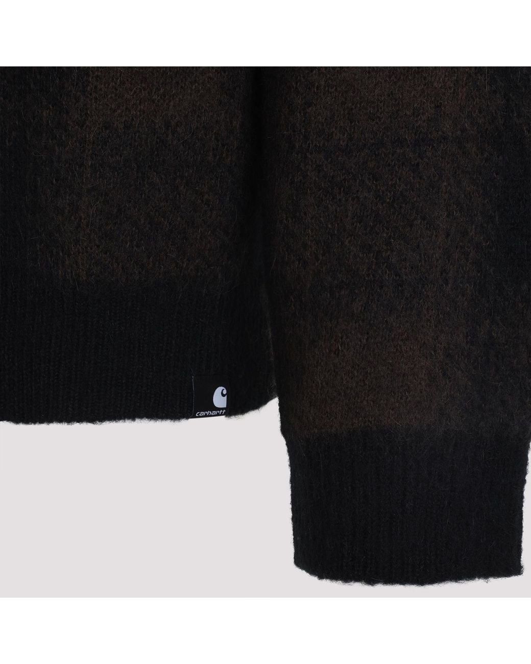 Carhartt Black Long-Sleeved Knitted Cardigan for men