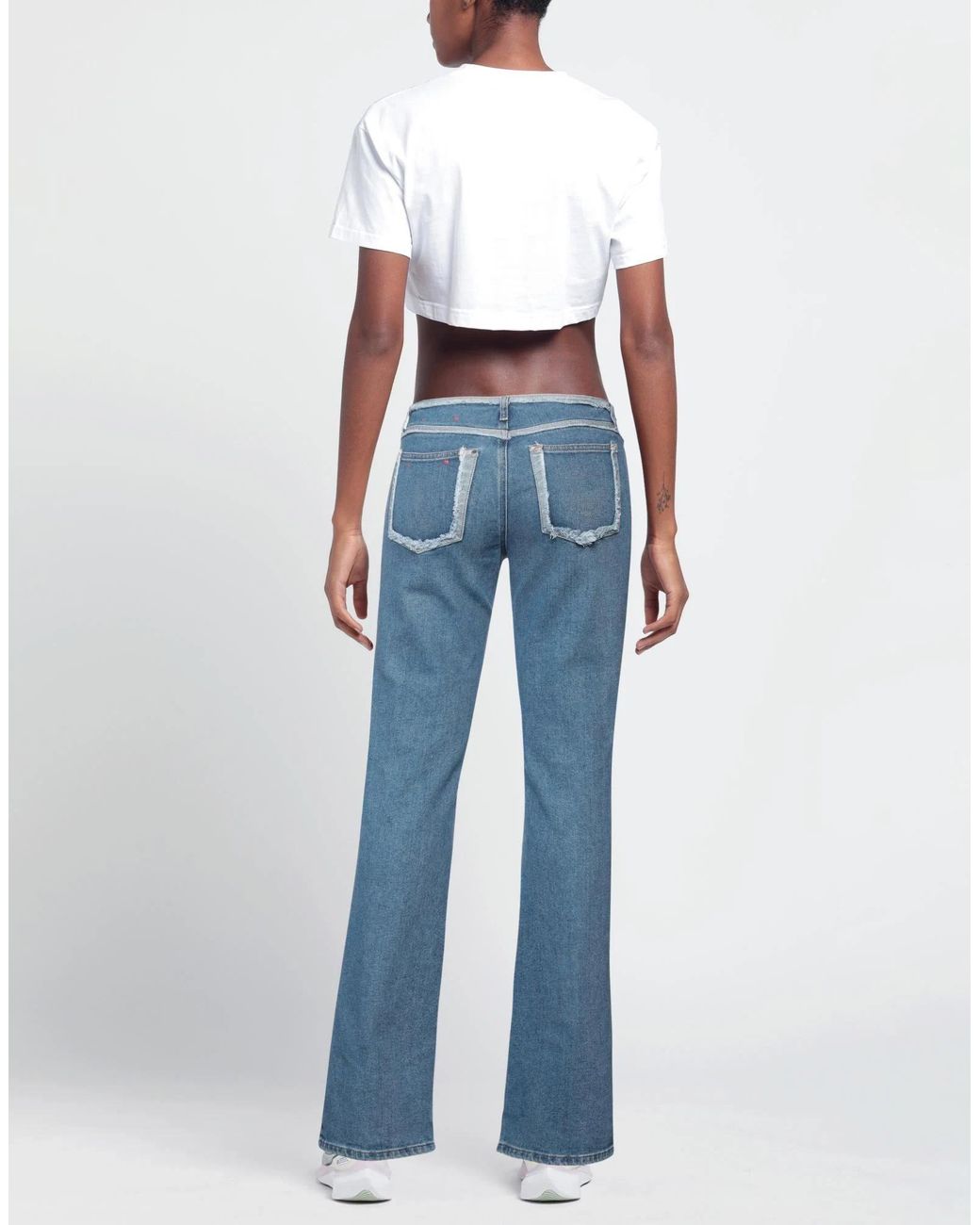 DIESEL Blue Denim Bootcut Jeans