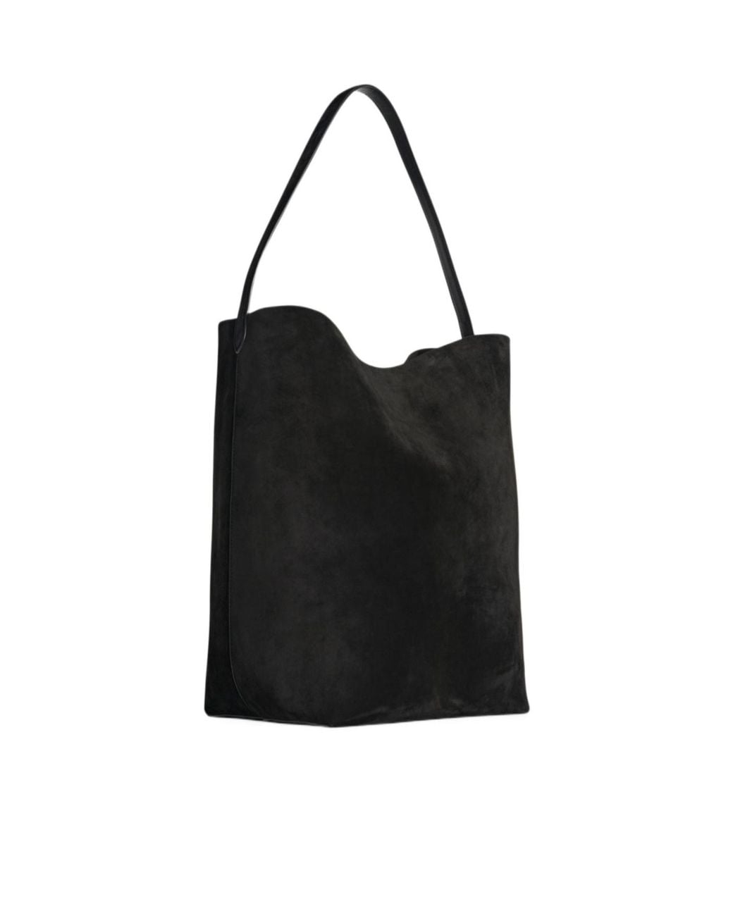 The Row Black Large Park Tote Bag