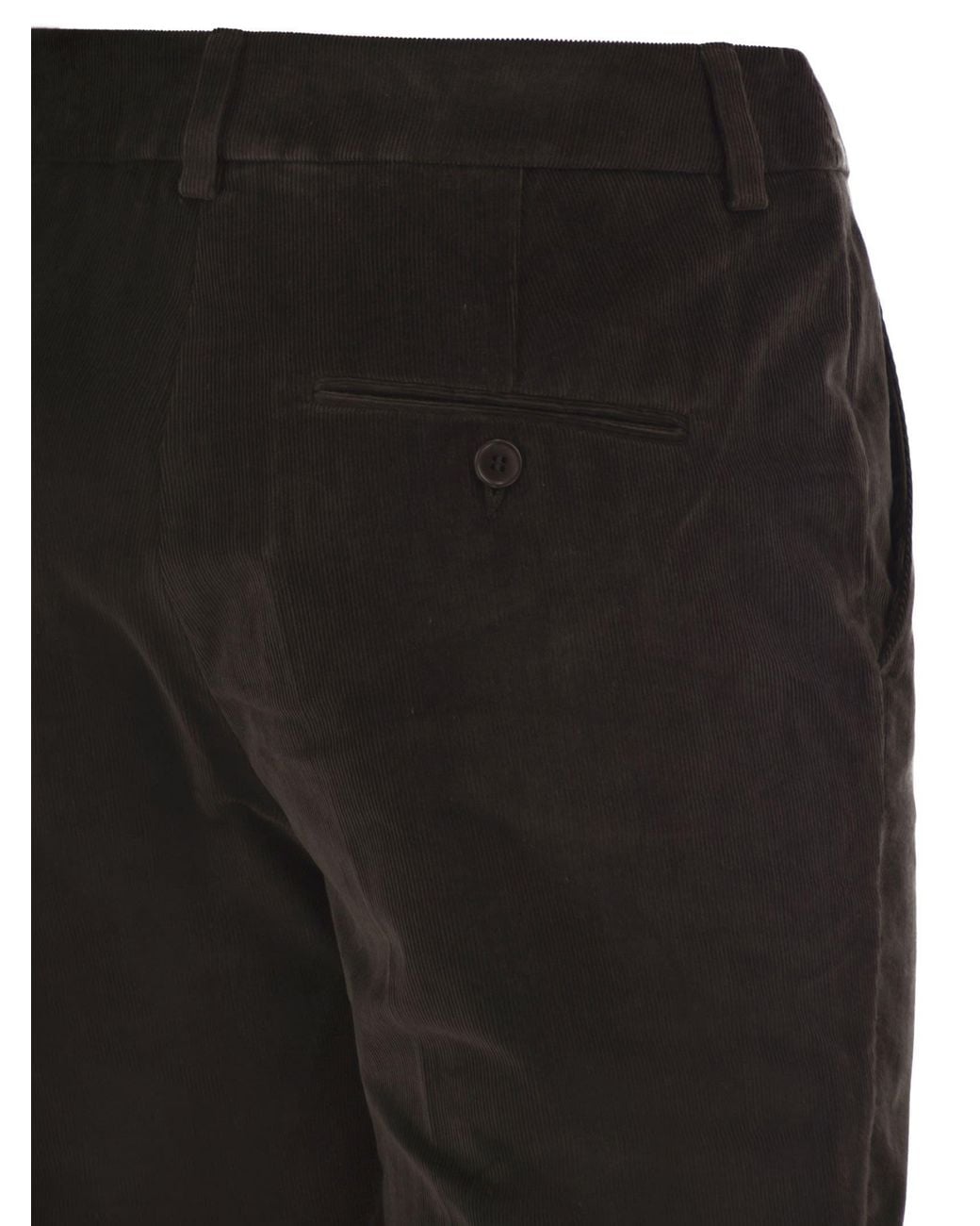 Weekend by Maxmara Gray Marruca Slim Fit Velvet Pants