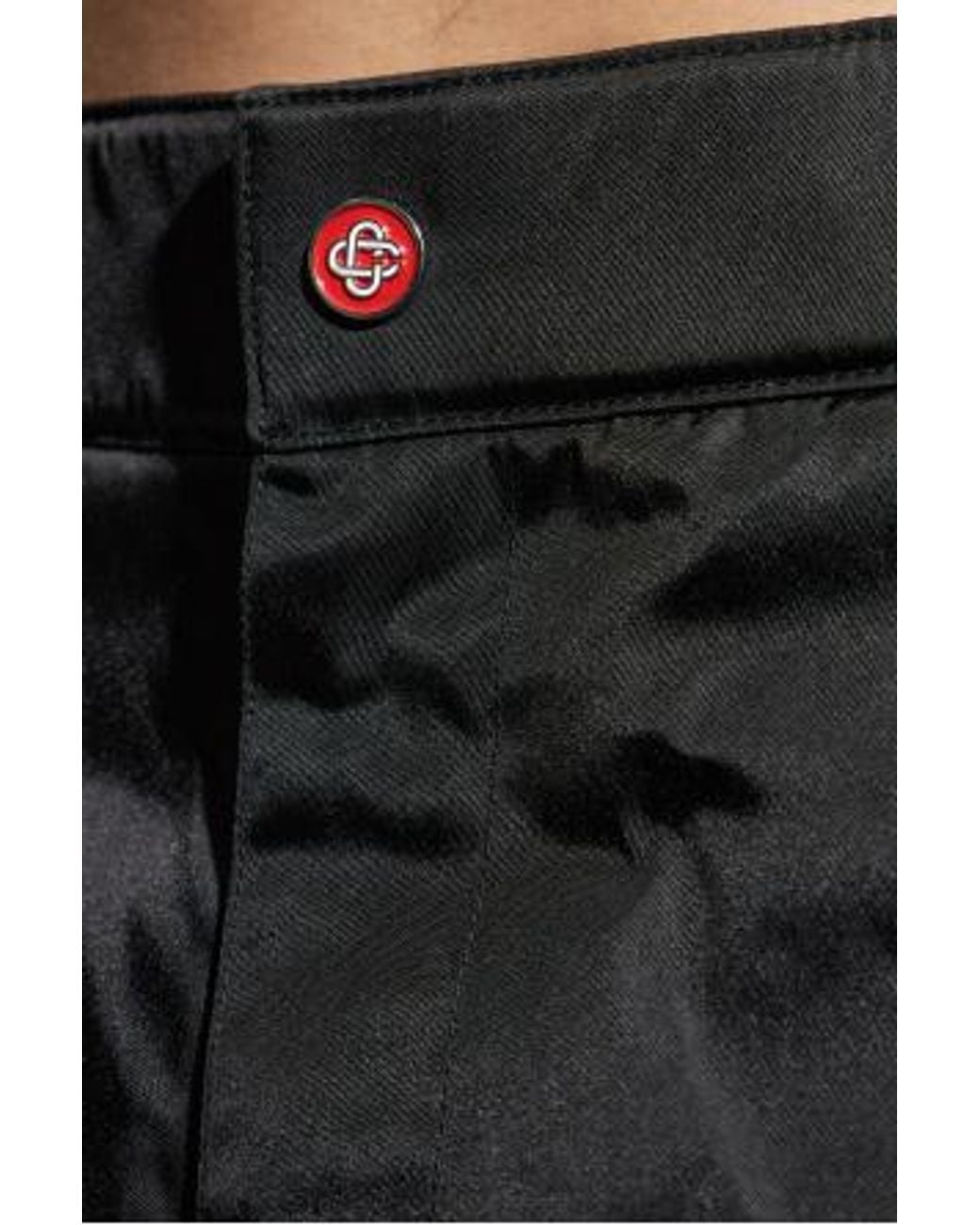 Casablanca Black Logo Ski Trousers for men