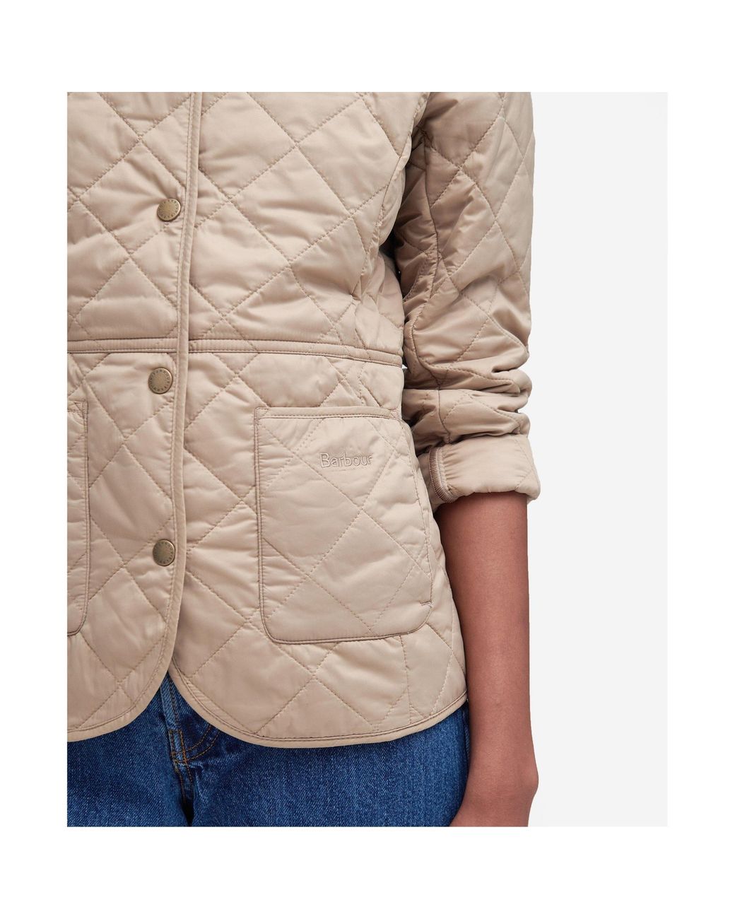 Barbour Purple Deveron Jacket