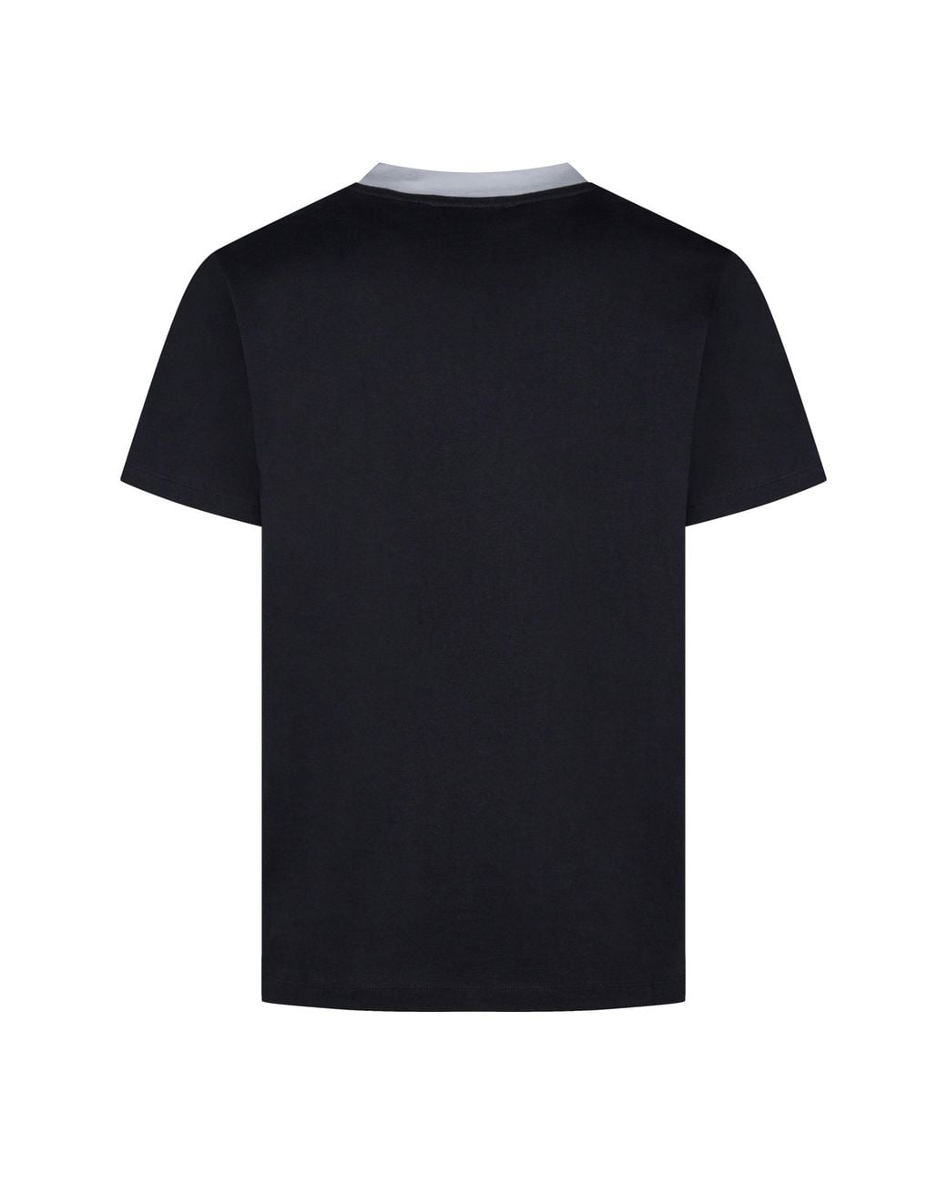 Off-White c/o Virgil Abloh Black Round-Neck Short-Sleeved T-Shirt