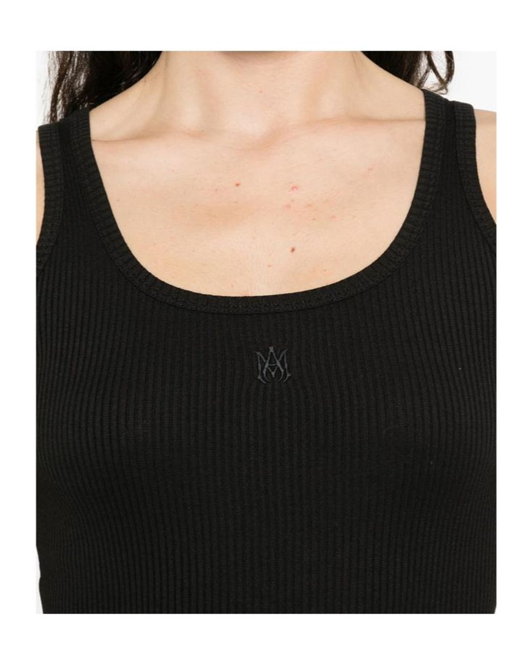Amiri Black Stretch Top