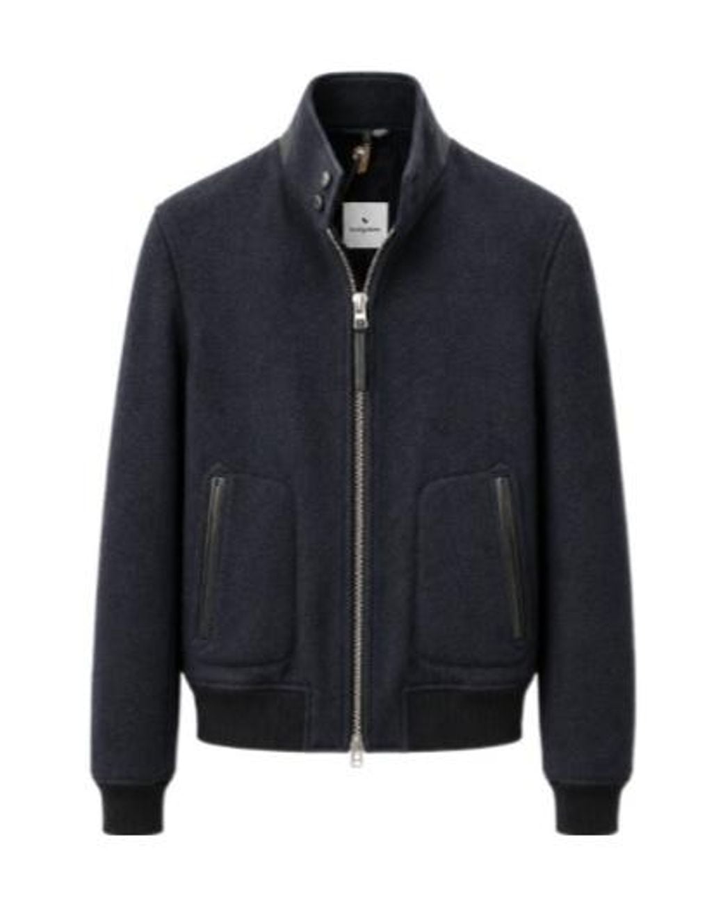 Tom Ford Blue Long-Sleeve Casual Jacket for men