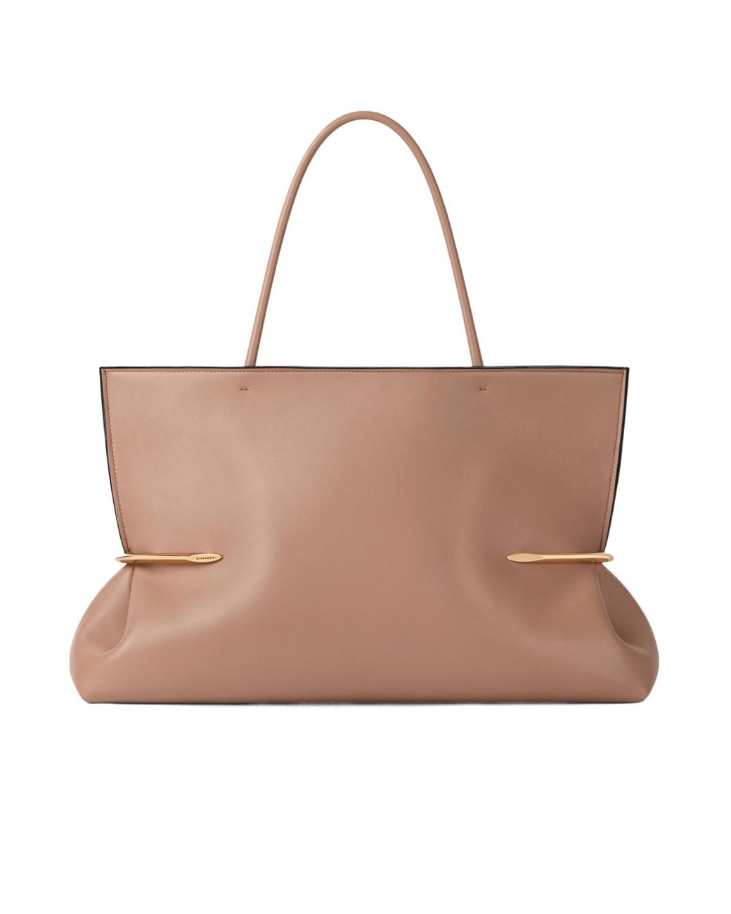Givenchy Brown Pinch Squeezed Horizontal Tote Bag