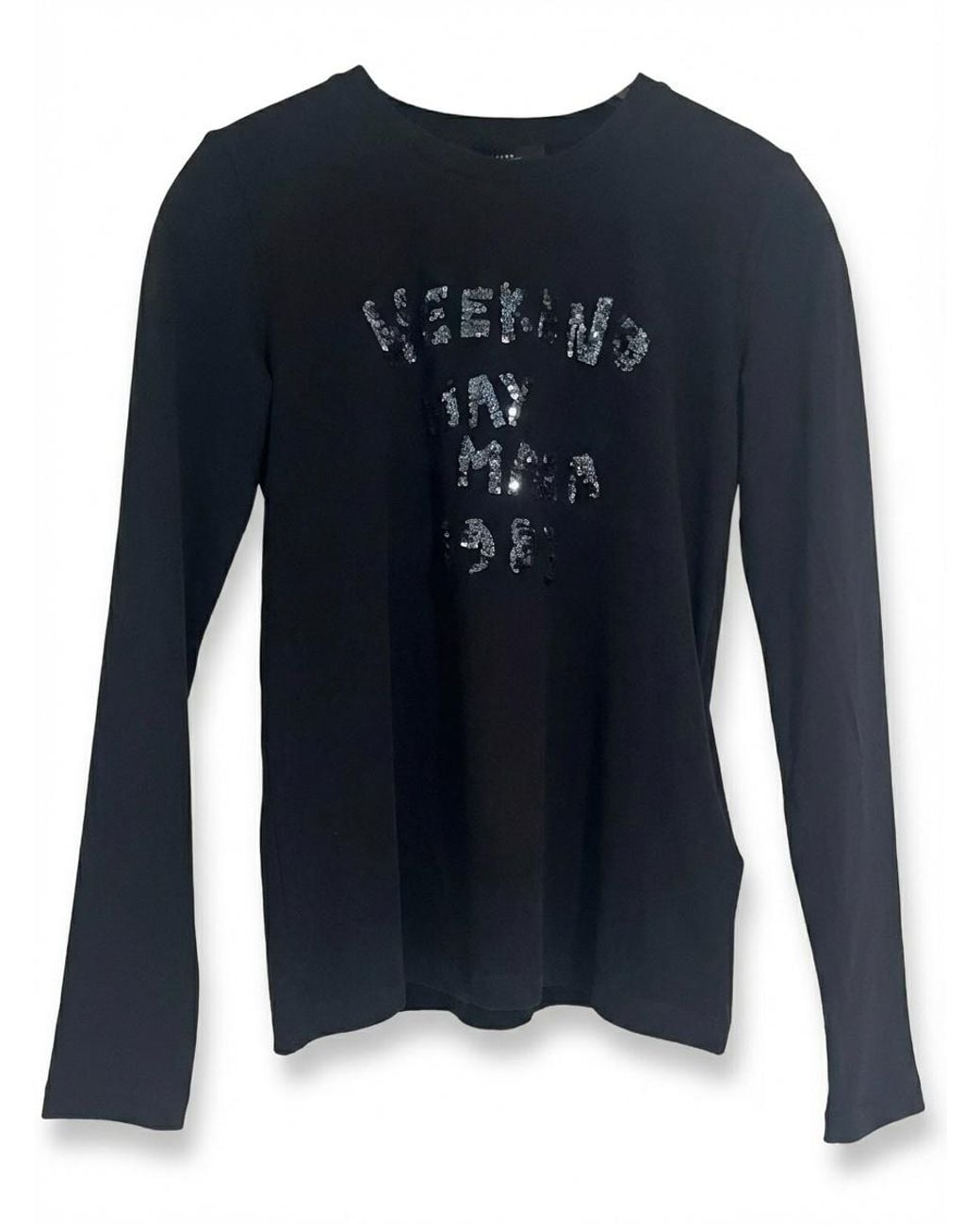 Weekend by Maxmara Blue Long Sleeve T-Shirt