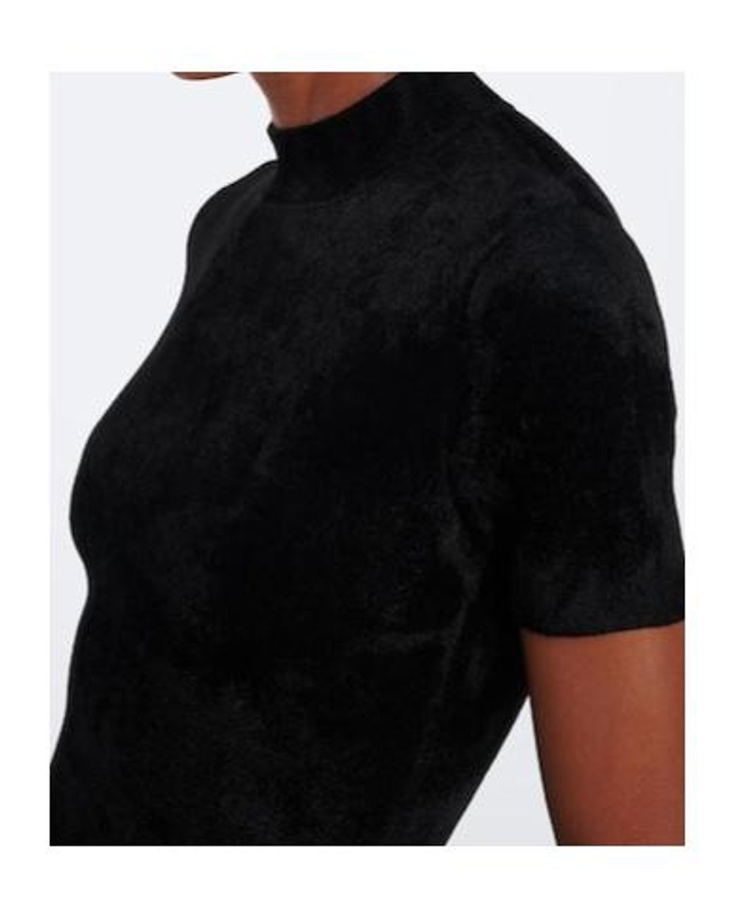 Roland Mouret Black Paneled Ruffle Dress