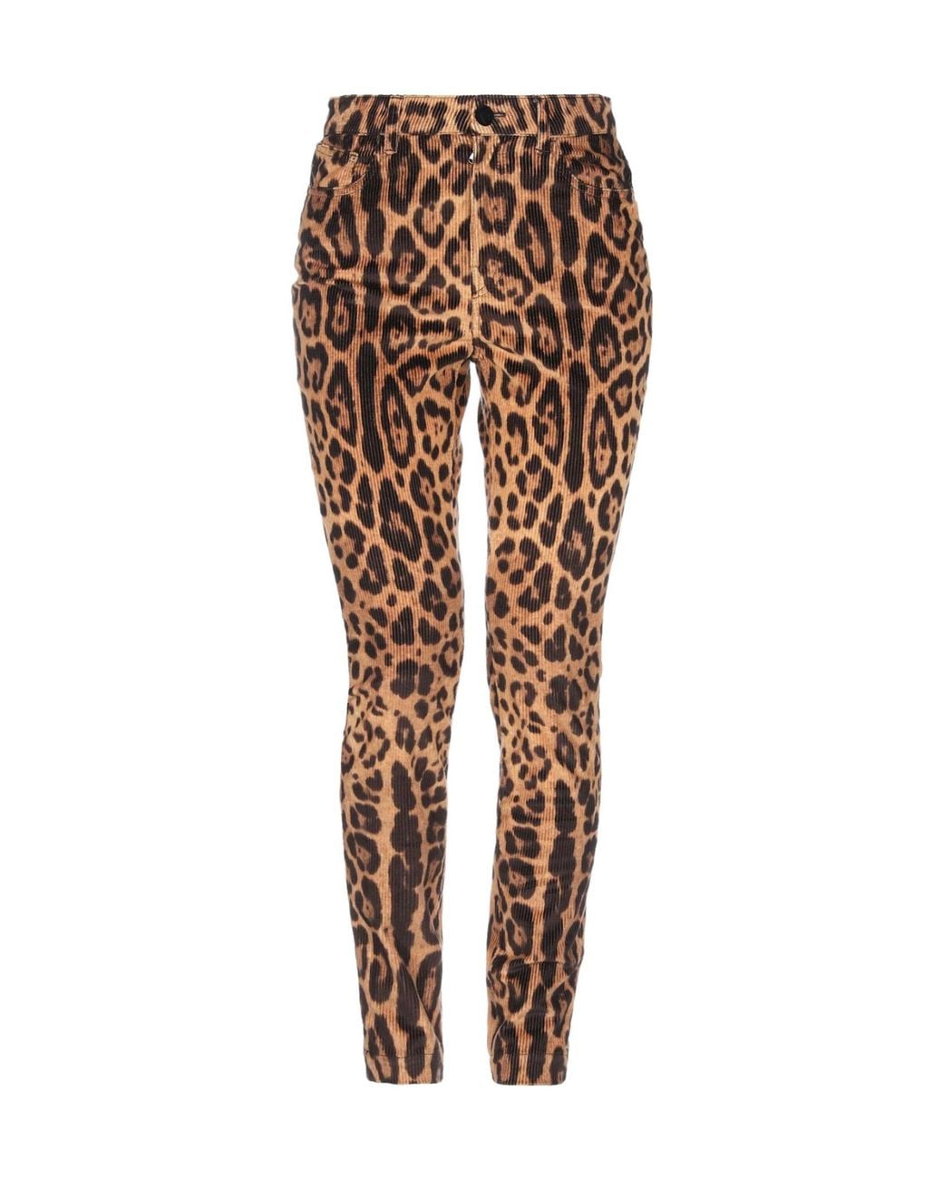 Dolce & Gabbana Brown Casual Trouser