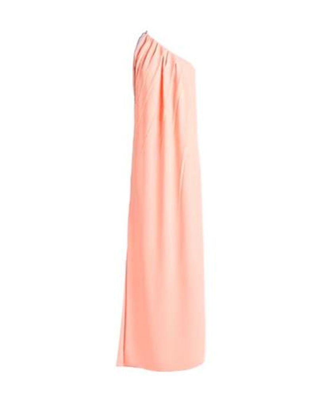 Max Mara Pink One-Shoulder Evening Gown