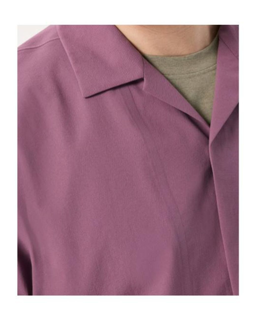 Veilance Purple Cusec Shirt Ls for men