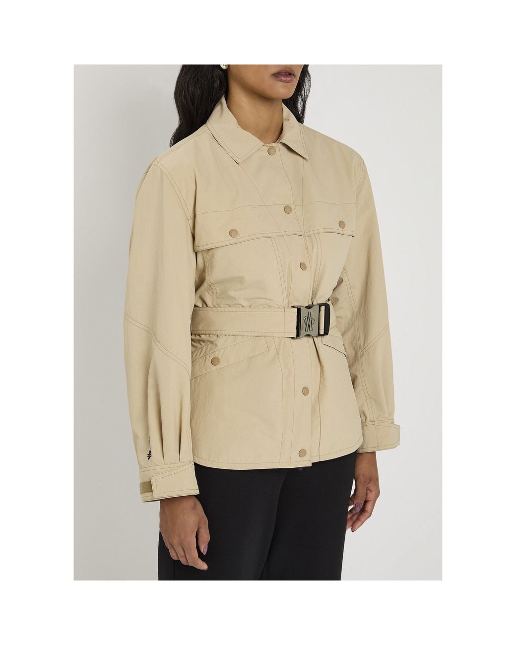 Moncler Natural Simple And Casual Coat