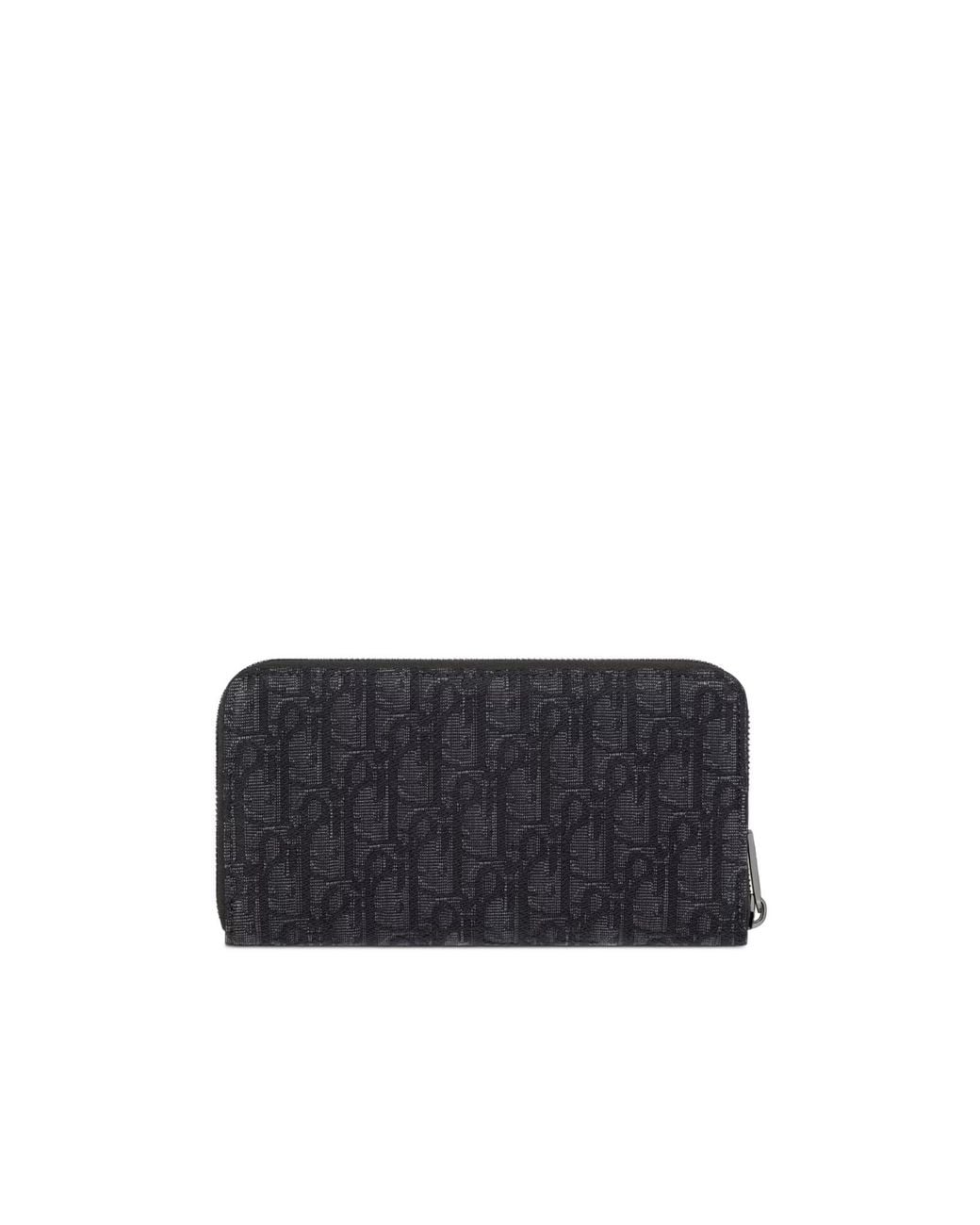 Dior Blue Saddle Zipped Long Wallet for men