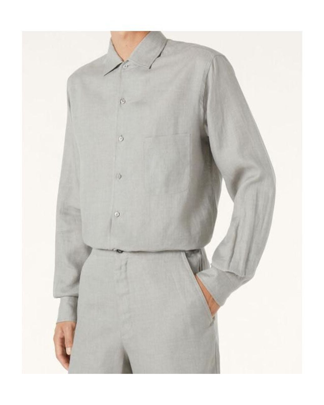 Loro Piana Gray André Shirt for men