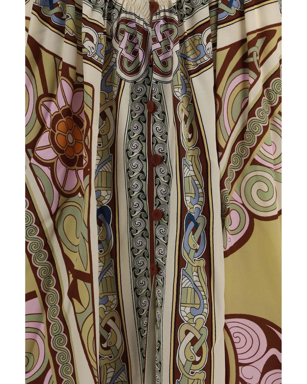 LaDoubleJ Natural La Doublej Camerino Printed Maxi Dress