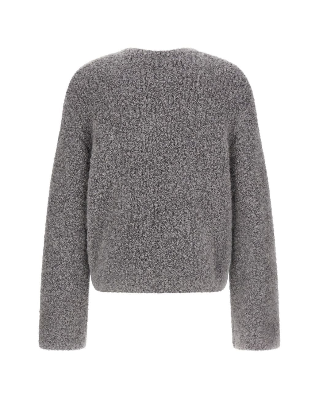 Séfr Gray Séfr Jermaine Bouclé Jumper for men