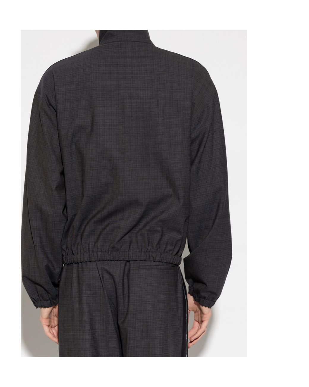 Moschino Blue Long-Sleeved Casual Jacket for men