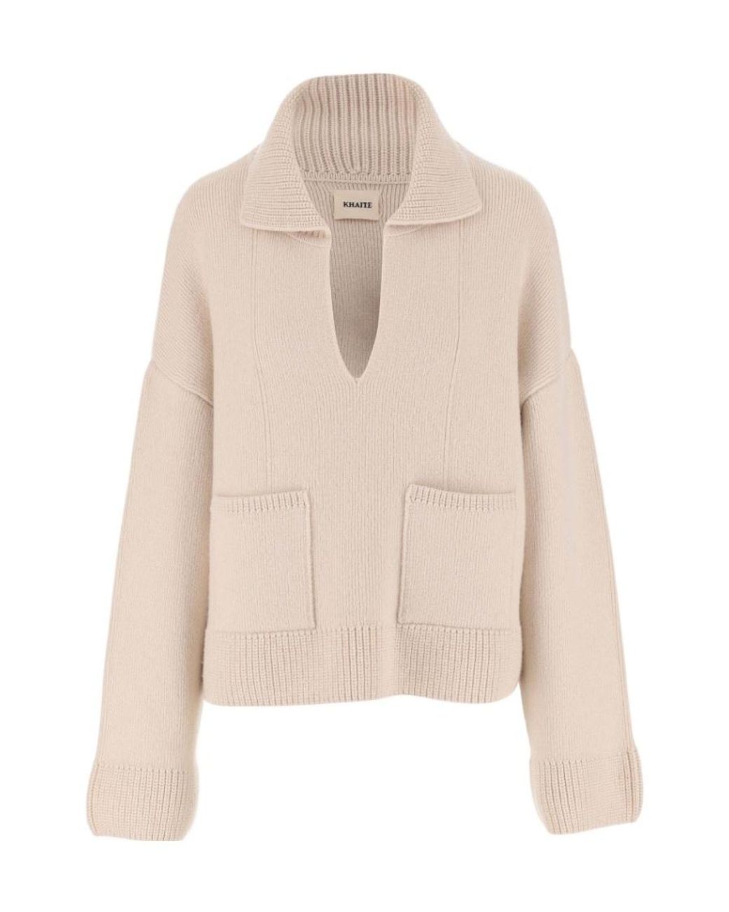 Khaite Natural The Fauna Cashmere Jumper