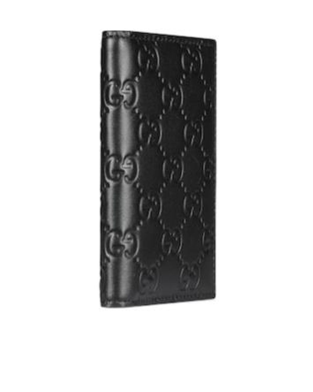 Gucci Black Gg Emblem Card Case for men