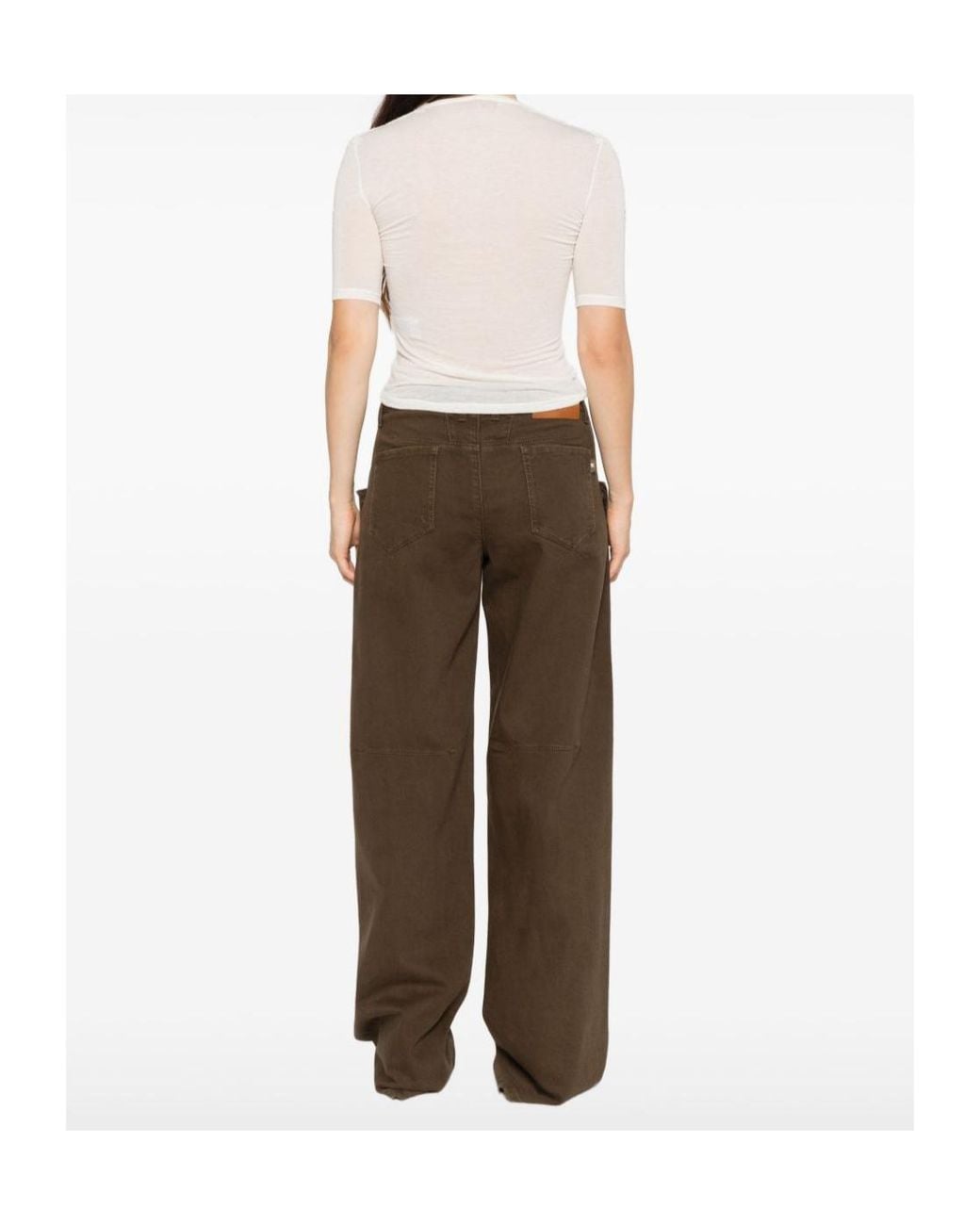Ermanno Scervino White Long-Sleeved Knit Top