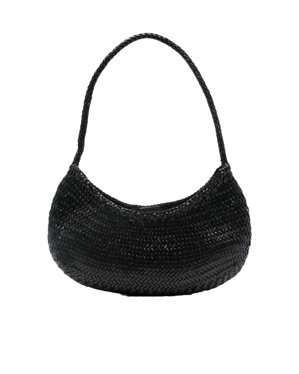 Dragon Diffusion Nova Luna Woven Shoulder Bag in Black | Lyst UK